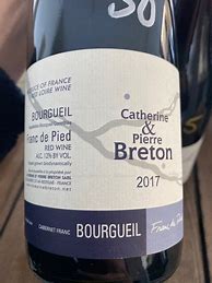 Image result for Catherine Pierre Breton Bourgueil Franc Pied