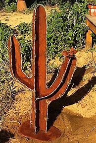 Image result for Rustic Metal Garden Art