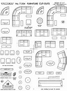 Image result for Printable Furniture Templates for Floor Plans