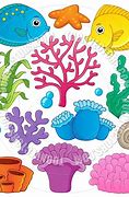 Image result for Coral Cartoon Cutouts Free