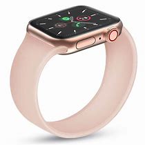 Image result for Apple Watch Series SE Silver Aluminum with Pink SportBand