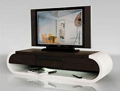 Image result for Oval Shaped TV Stand