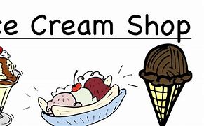 Image result for Ice Cream Shop Sign Preschool