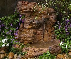 Image result for Small Garden Pond Waterfall Kit