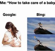 Image result for Google vs Bing Dog Meme