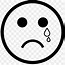 Image result for Sad Icon Face with Tears