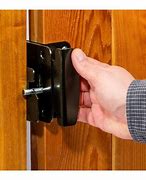 Image result for Two-Sided Fence Gate Latch
