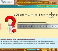 Image result for Recognize Centimeters and Meters