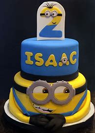 Image result for Minion Birthday Cake