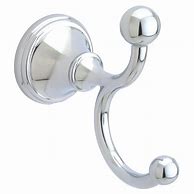 Image result for Round Chrome Towel Hooks