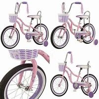 Image result for Girls Bike with Training Wheels
