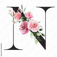 Image result for Letter N PFP Pink Flowers