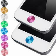 Image result for iPhone 5C Home Button Stickers