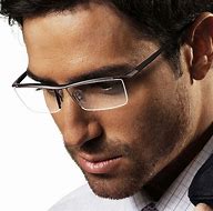 Image result for Men's Rimless Ultralight Eyeglasses