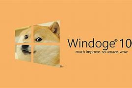 Image result for Windows Background 10 Doge Meme