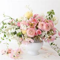 Image result for Pink Birthday Flower Arrangements