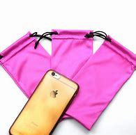 Image result for Drawstring Cell Phone Pouch