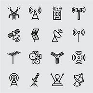 Image result for GPS Clock Antenna Icon