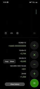 Image result for How to Use Samsung Calculator