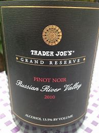 Image result for Trader Joe's Pinot Noir Grand Reserve Carneros