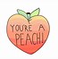 Image result for Transparent Peach Aesthetic