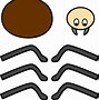 Image result for Spider Cut Out Template