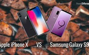 Image result for iPhone vs Samsung Galaxy S9 X Plus