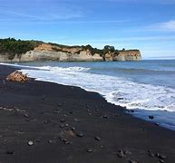 Image result for Beautiful Black Sand Beach