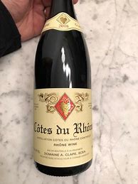 Image result for Auguste Clape Cotes Rhone