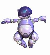 Image result for Purple Robot Cartoon