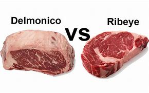 Image result for Delmonico vs Strip Steak