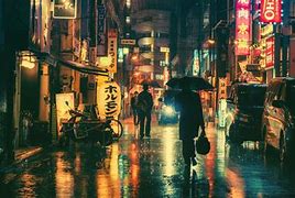 Image result for Back Streets Japan Tokyo at Night