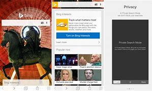 Image result for Bing iPhone New Features Section