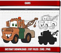 Image result for Tow Mater Silhouette