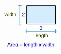 Image result for Length and Width Area
