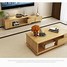 Image result for Glass Coffee Table and TV Stand