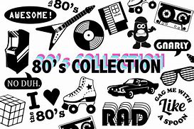 Image result for 80s Icons SVG