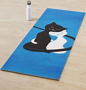 Image result for Cute Cat Yoga Mat