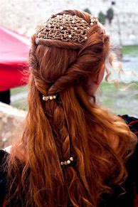 Image result for Medieval Hairstyles Married