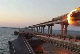 Image result for Kerch Bridge Demolished