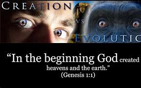 Image result for Bible vs Evolution