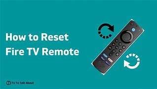 Image result for Reset Firestick Remote Control