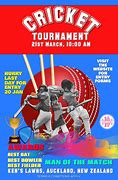 Image result for Cricket Poster for Kids