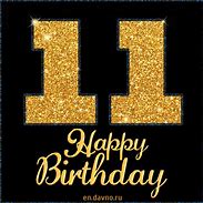 Image result for 11th Birthday Clip Art