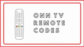 Image result for Direct TV Remote Codes Onn