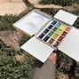 Image result for Metal Watercolor Travel Palette