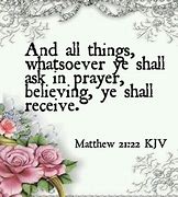 Image result for Bible Verses About Prayer KJV