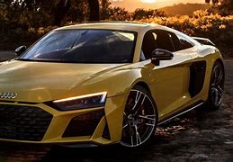 Image result for Audi Sports R8 Yellow