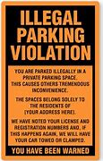 Image result for Funny Parking Notes