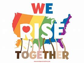 Image result for We Rise Together Sign Language Logo